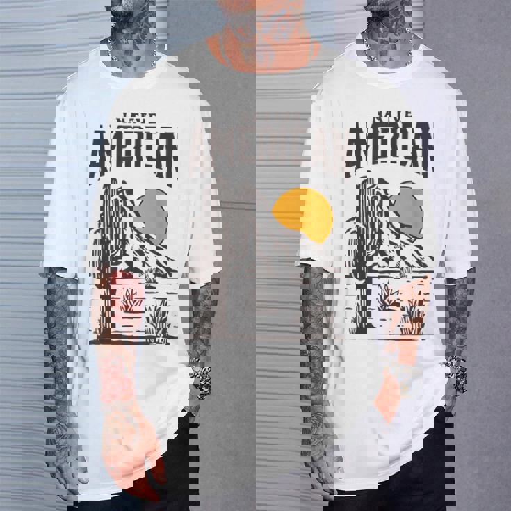 ネイティブアメリカン I 先住民 I ネイティブアメリカン Tシャツ 彼への贈り物