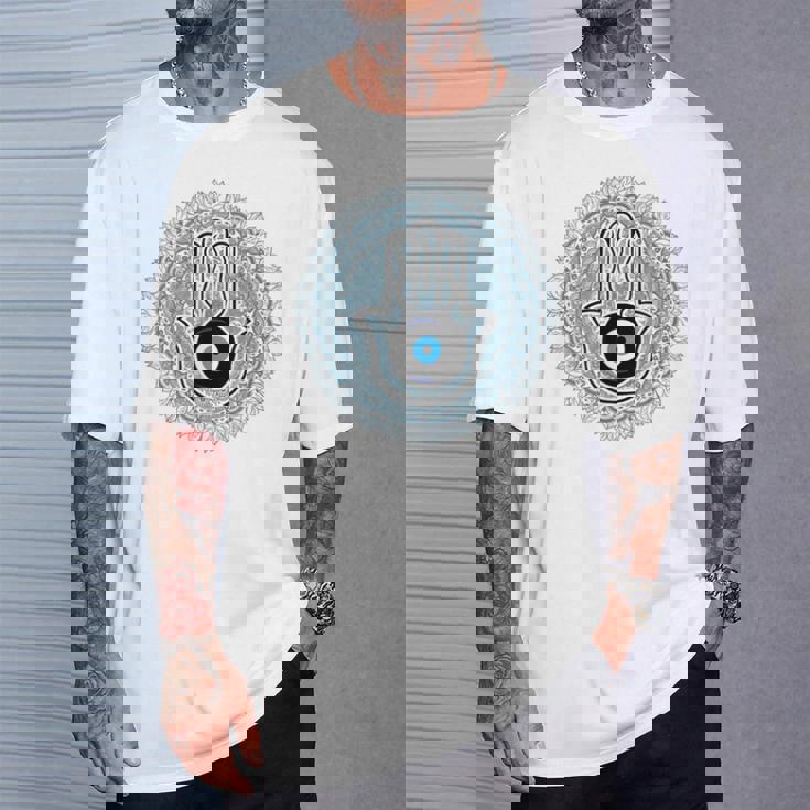 ハムサの手 Tシャツ 彼への贈り物