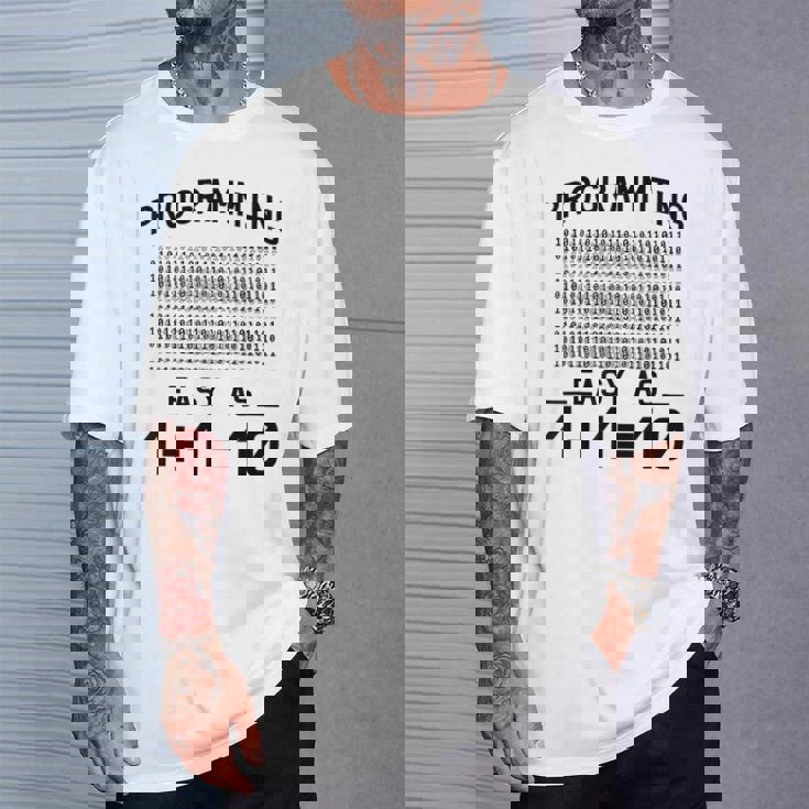 バイナリコーディングプログラミング 1110 バイナリコード Tシャツ 彼への贈り物