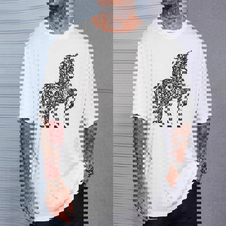 ファンタジーレインボーユニコーンホースファンunicornloverユニコーン Tシャツ 彼への贈り物