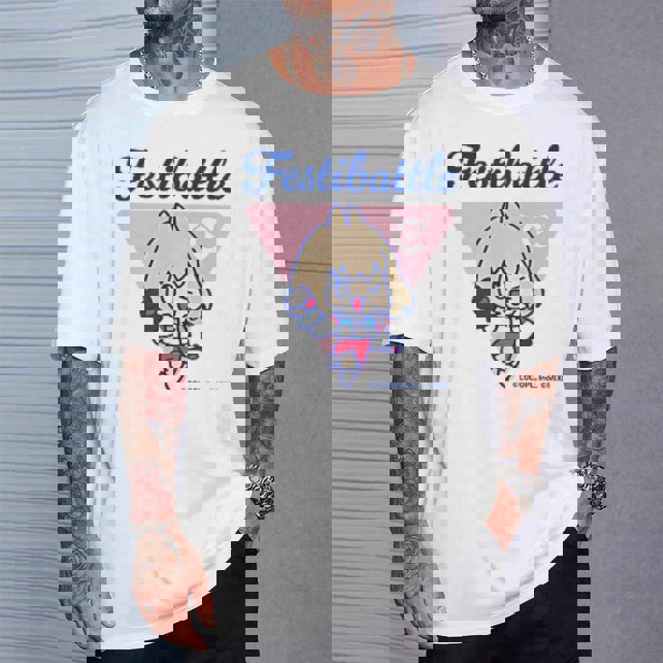 フェスバ ワンポイントマリオン Tシャツ 彼への贈り物