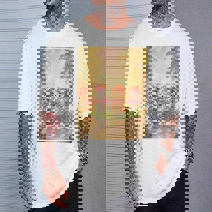 フラダンスキャット Tシャツ 彼への贈り物