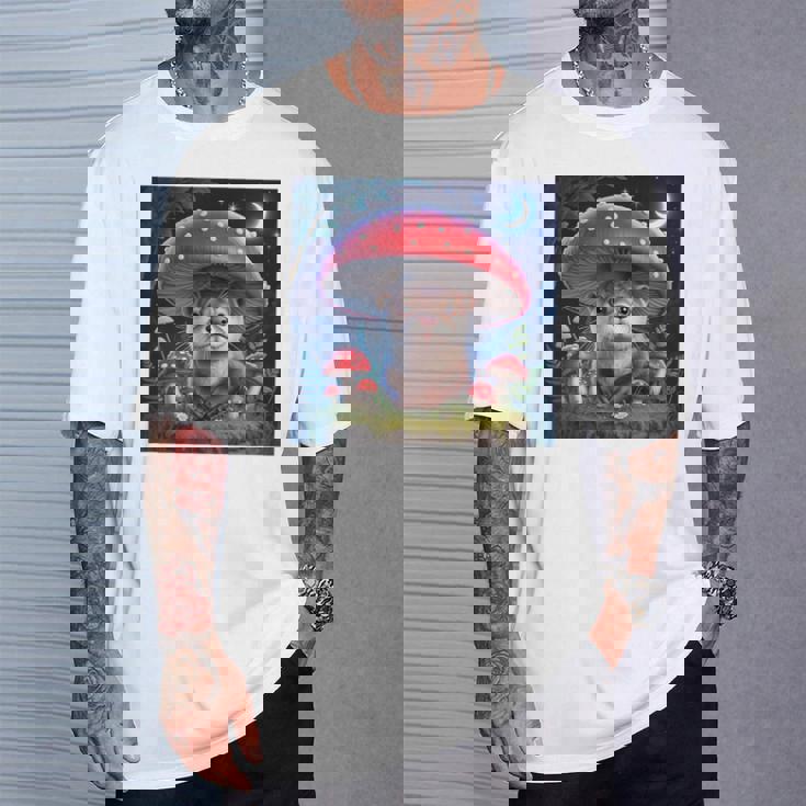 ラッコ コタコアキノコ グランジ 美的ラッコ Tシャツ 彼への贈り物