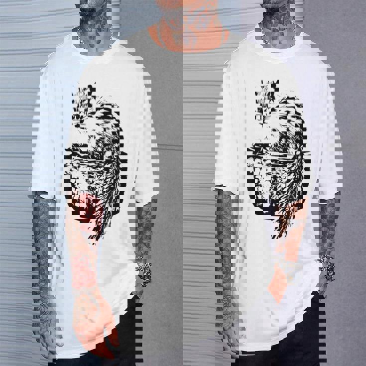 リスちゃん リス シマリス モチーフ げっ歯類 動物 カラフル デザイン Tシャツ 彼への贈り物