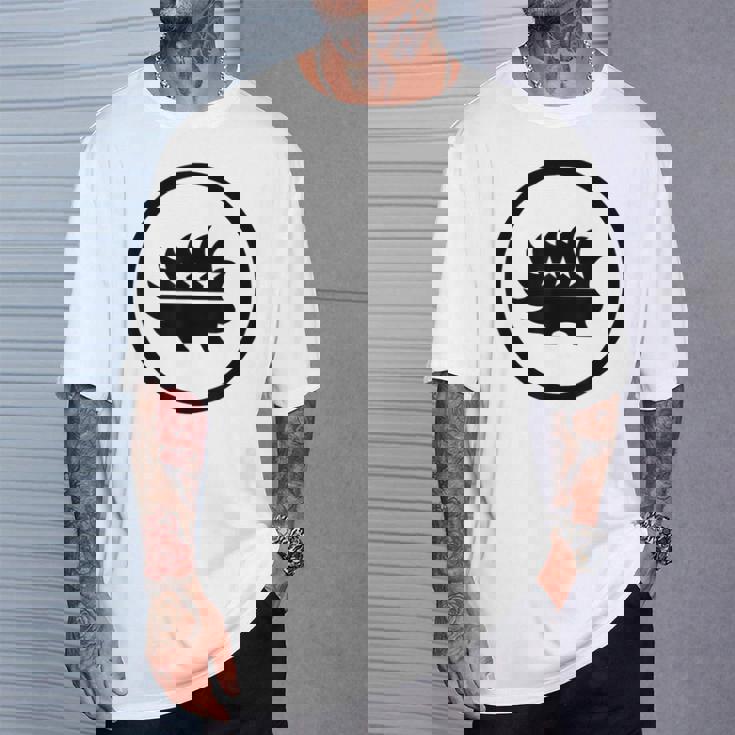 リバタリアンポーパイン リバタリアンパーティー ブラック Tシャツ 彼への贈り物