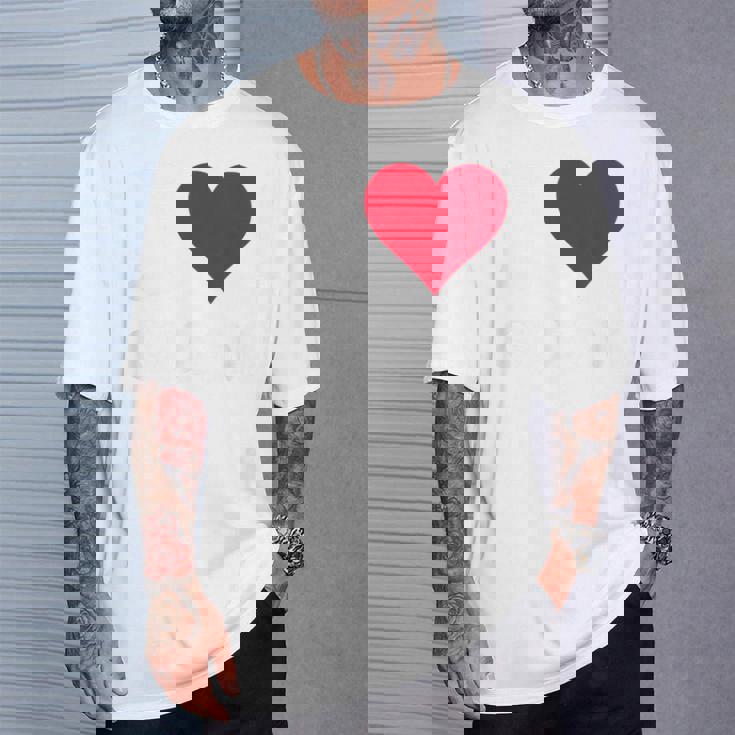 レッドハート I Love Guam Tシャツ 彼への贈り物