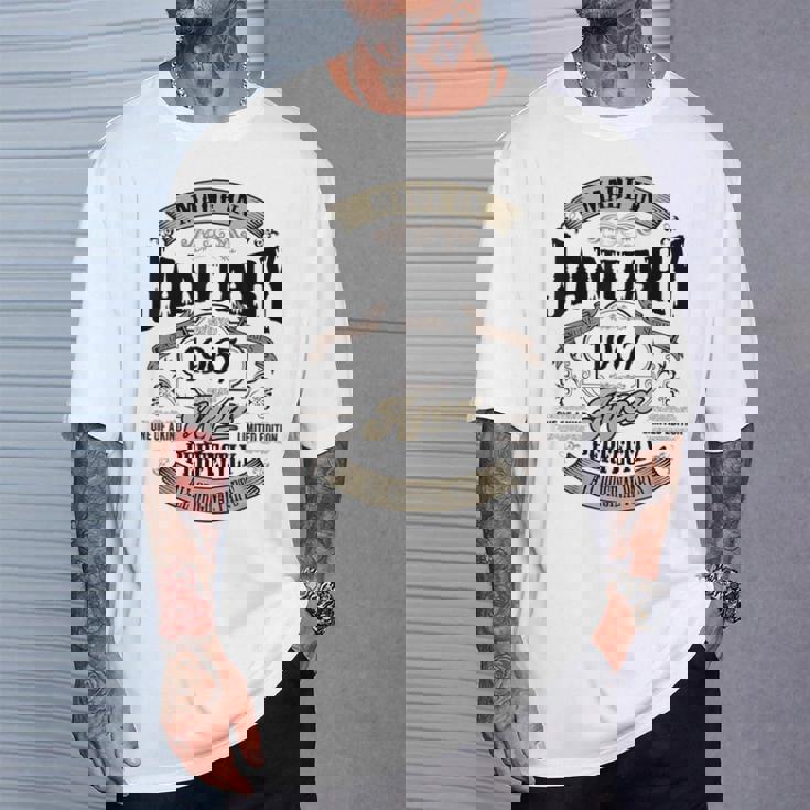 ヴィンテージ還暦伝説 1967年1月 60歳の贈り物 Tシャツ 彼への贈り物