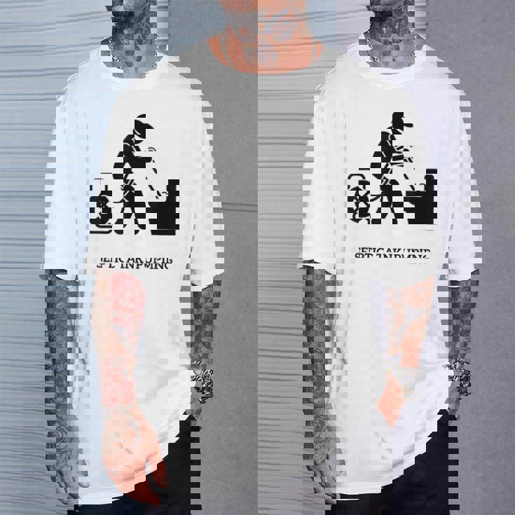 浄化槽ポンプ Tシャツ 彼への贈り物