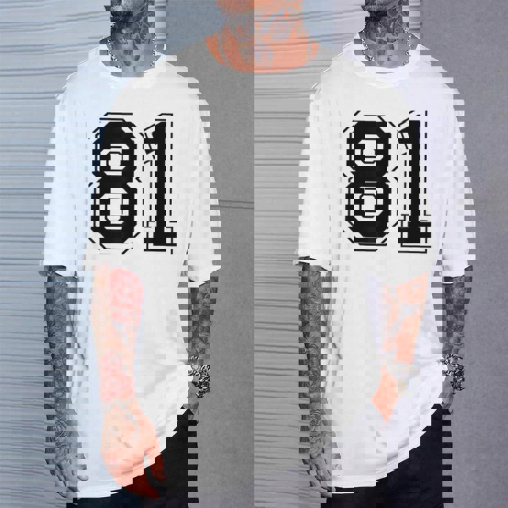 番号 81 Tシャツ 彼への贈り物