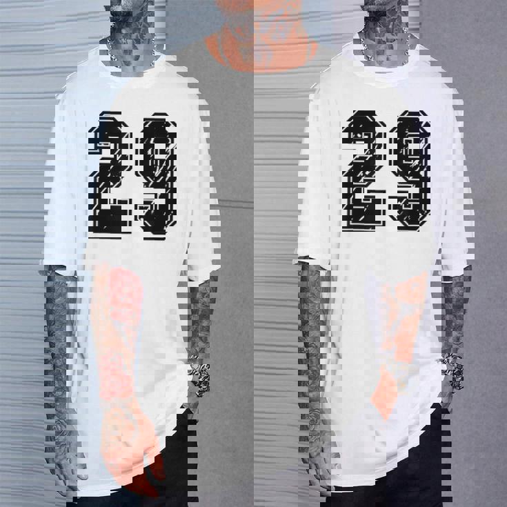 背番号 29 チーム短大スポーツ背番号付きユニフォーム Tシャツ 彼への贈り物