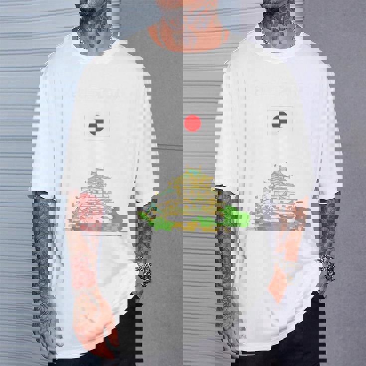 金沢 旅行 お土産 日本 恋人 和 国旗 Tシャツ 彼への贈り物