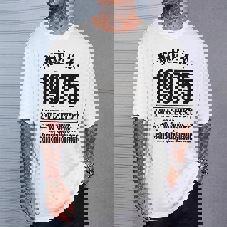 限定版 1975年 誕生日 1975年 1975年生まれ Tシャツ 彼への贈り物