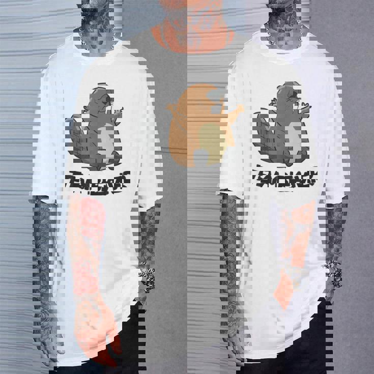 面白いビーバー分隊チームビーバー Tシャツ 彼への贈り物