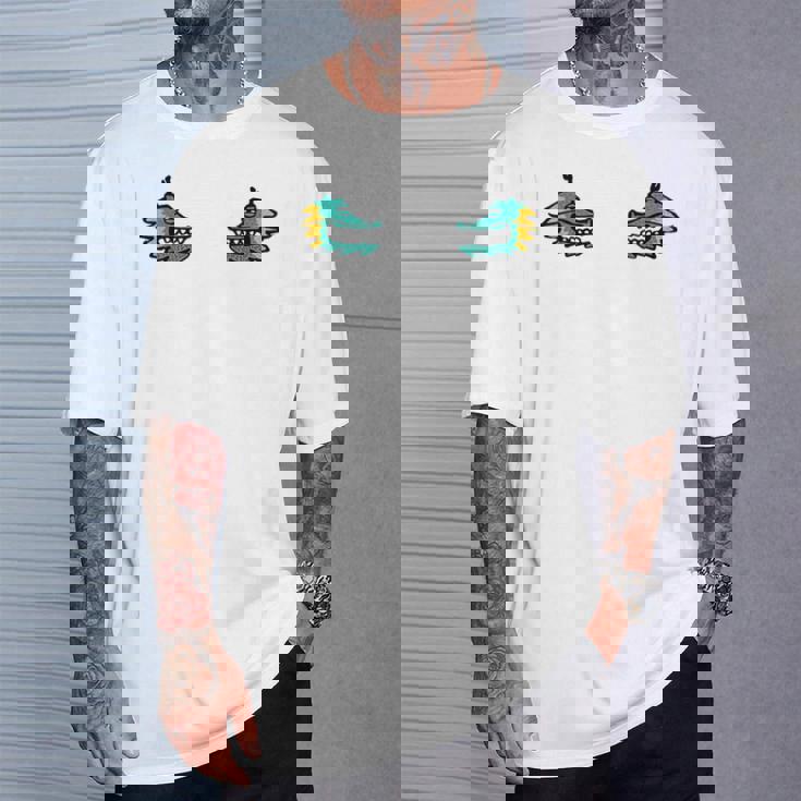 龍 ドラゴン 顔 対称 ポップアート 和風ユニークデザイン Tシャツ 彼への贈り物