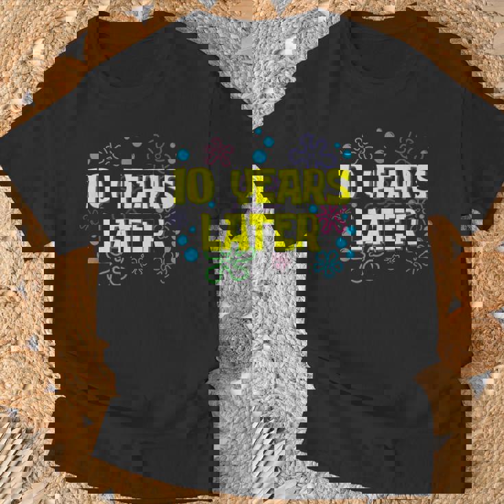 10歳の誕生日 10年後 10歳の誕生日 Tシャツ 高齢者への贈り物