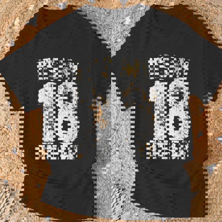 18歳の誕生日 It's My 18歳の誕生日 18歳の誕生日 Tシャツ 高齢者への贈り物