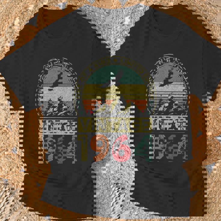 1964年ヴィンテージ、限定版、62歳の誕生日、62歳 長袖tシャツ Tシャツ 高齢者への贈り物