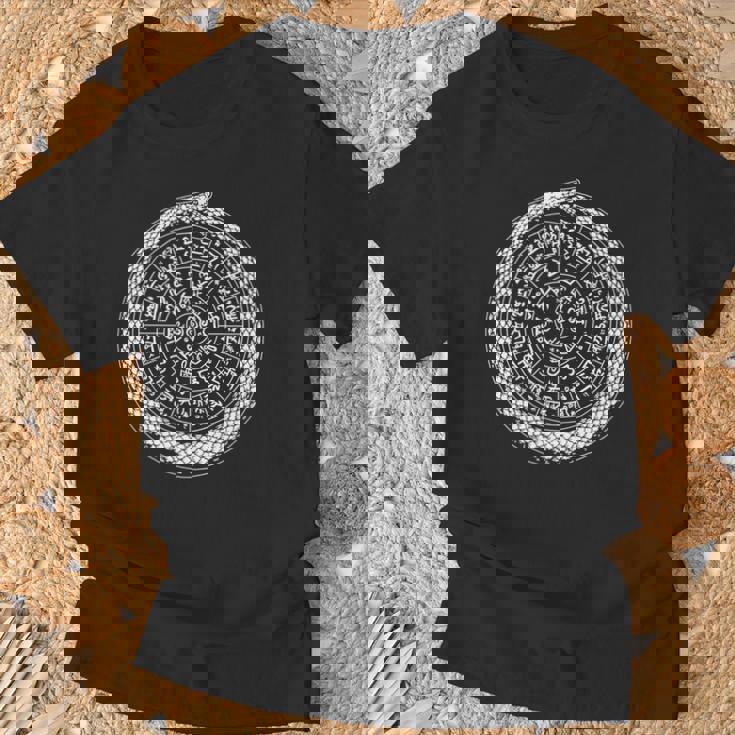 2025年 巳年 龍体文字フトマニ図 長袖tシャツ Tシャツ 高齢者への贈り物