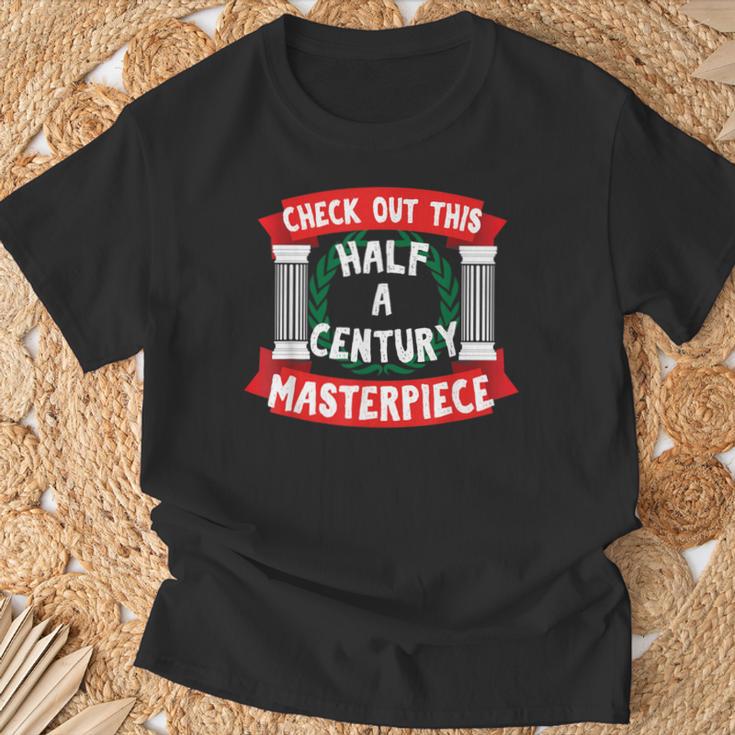 50E Anniversaire De Chef-D'œuvreieux D'un Demi-Siècle T-Shirt Cadeaux pour les vieillards