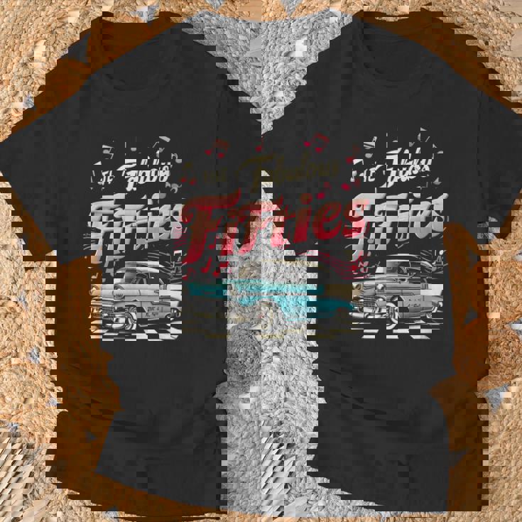 50S ロカビリー 1950年代 The Fabulous Fifties ロックンロール Tシャツ 高齢者への贈り物
