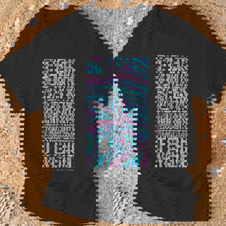 50歳の誕生日の面白いシャツ オールドメーター 面白い50歳ギフト Tシャツ 高齢者への贈り物