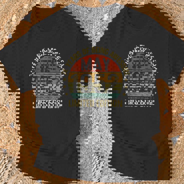 5月の誕生日 Est 1952 限定版 ヴィンテージ 74Th Tシャツ 高齢者への贈り物