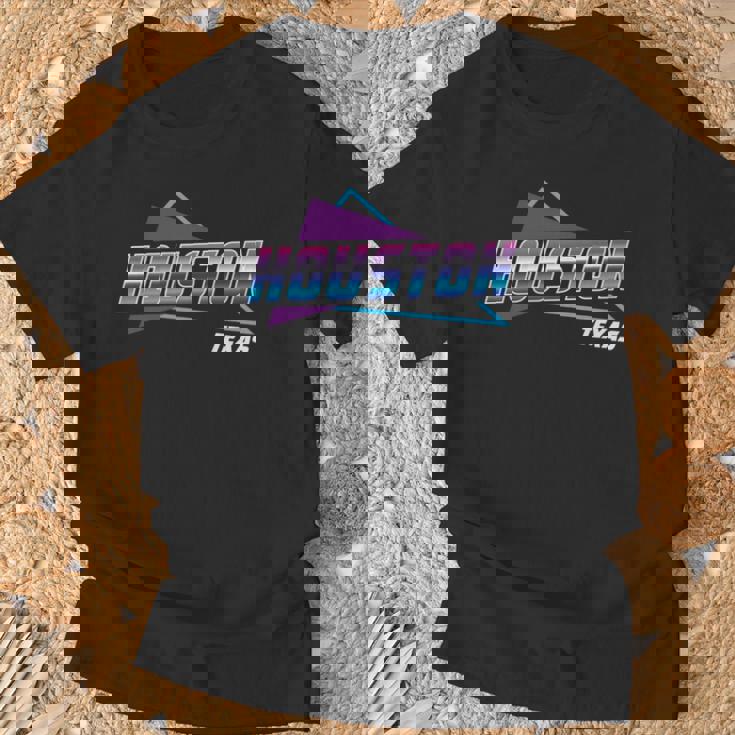 80S Houston 80年代ヒューストン 長袖tシャツ Tシャツ 高齢者への贈り物