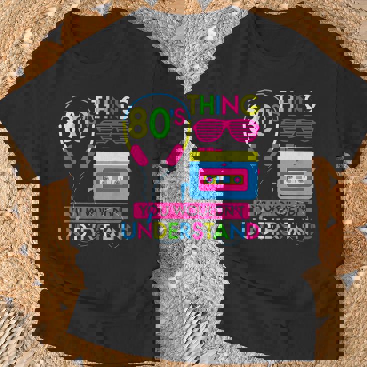 80年代コスチューム 1980年代テーマ パーティー 80年代スタイル ファッション衣装 Tシャツ 高齢者への贈り物