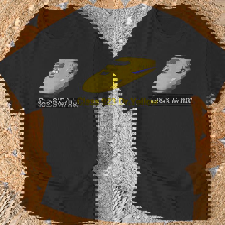 923形ドクターイエローT4３Dクール Tシャツ 高齢者への贈り物