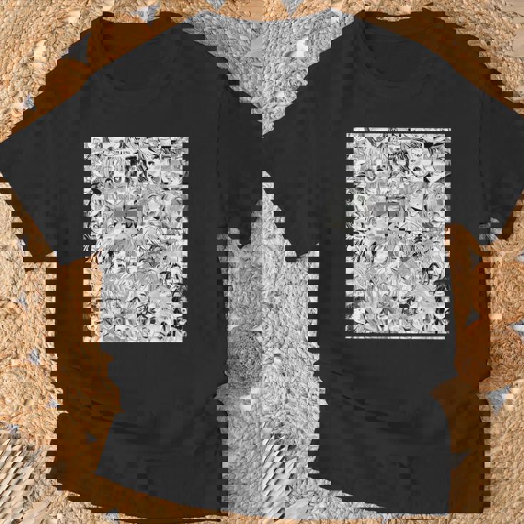 Ahegao オタクアニメ 垂れ下がるよだれアニメ Weeb Love Tシャツ 高齢者への贈り物