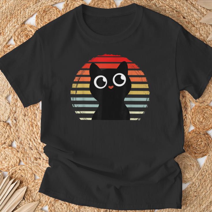 Amantes Lindos Del Gato De Laendimia Camiseta unisex Regalos para ancianos