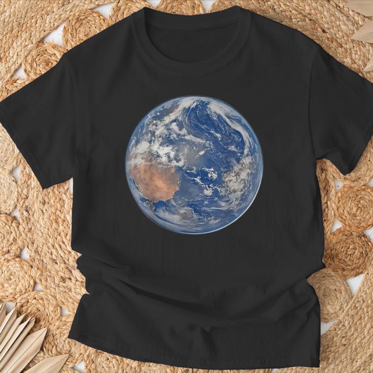 Artemis Ii Space Mission Moon Earth Day View From Artemis 2 T-Shirt Gifts for Old Men