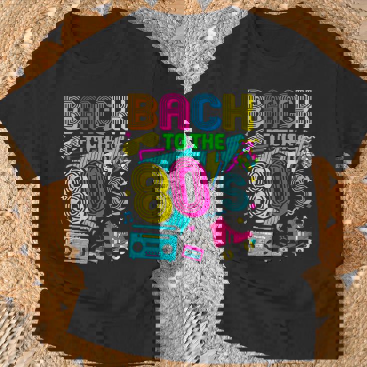 Back To 80'S 1980S Retrointage Eighties Costume Party Tシャツ 高齢者への贈り物