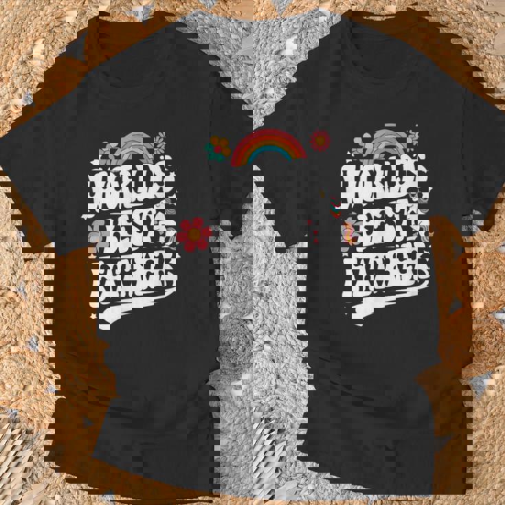 Words Best Father Pink Father’S Day Tシャツ 高齢者への贈り物