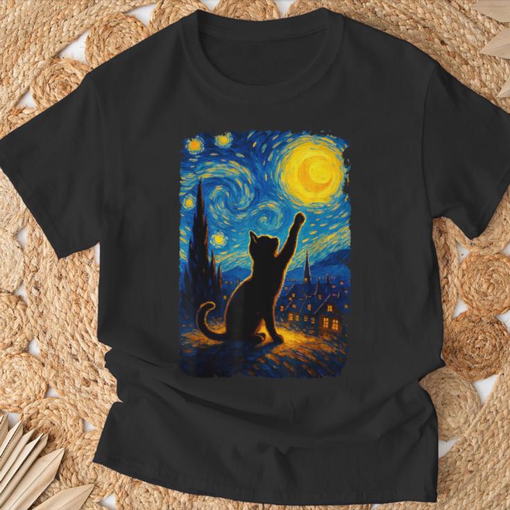 Cat Dad Gifts, Black Cat Shirts