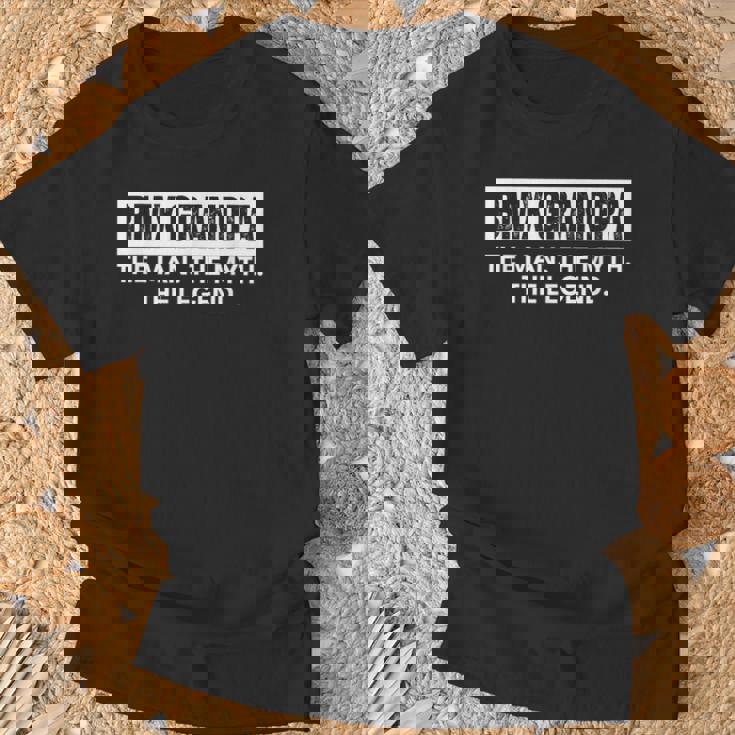 Bmx Grandpa The Man The Myth The Legend Tシャツ 高齢者への贈り物