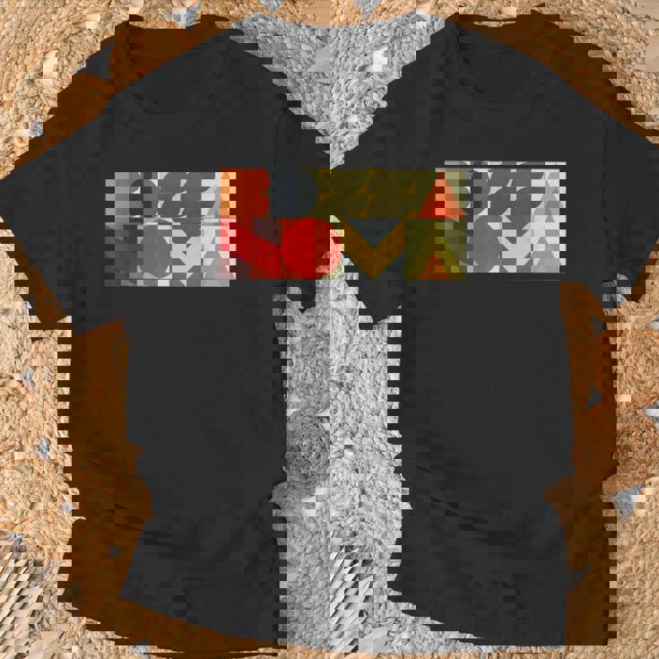 Bossa Nova ブラジル ジャズ ミュージック ヴィンテージ タイポグラフィ Tシャツ 高齢者への贈り物