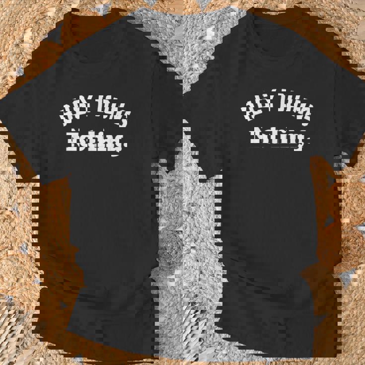 Busy Doing Nothing This Is My Day Off I'm Not Lazy Tシャツ 高齢者への贈り物