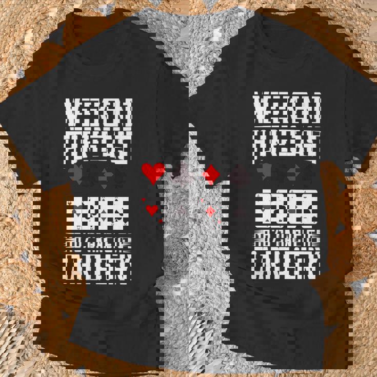 Cardistry デッキカード フローリッシュ トリック トランプ トレーナー 長袖tシャツ Tシャツ 高齢者への贈り物