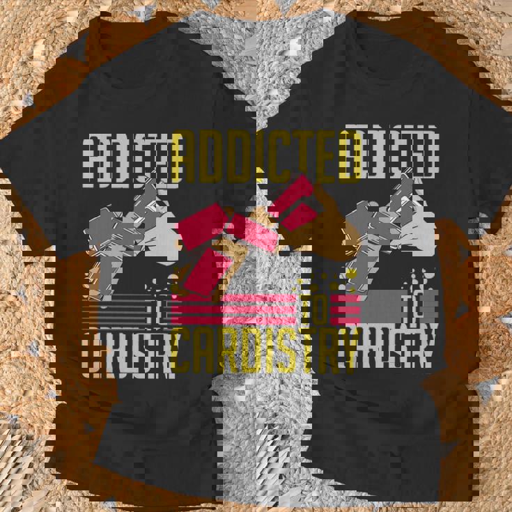 Cardistry マジック トランプ トレーニング トリック ストリートアーティスト 長袖tシャツ Tシャツ 高齢者への贈り物