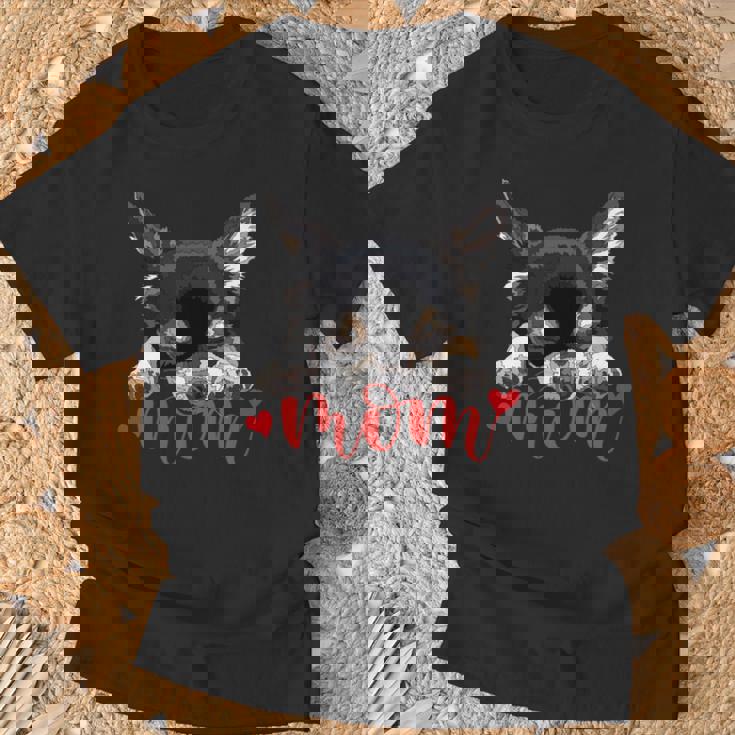 Chihuahua Mom The Dog Mother Chiwawa ブラック&タン チワワ 長袖tシャツ Tシャツ 高齢者への贈り物