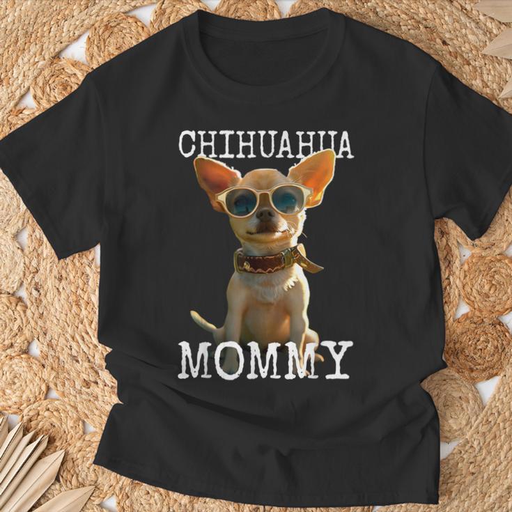Chihuahua Mommy チワワ ママ ママ 母の日 ママ おもしろ チワワ Tシャツ 高齢者への贈り物