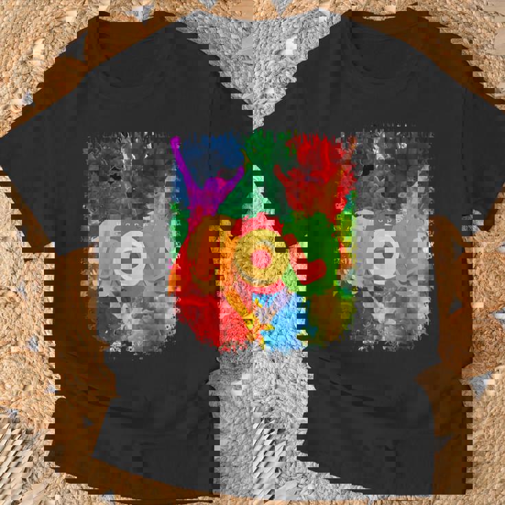 Color Mashup Wild Celebrations Happy Holi Tシャツ 高齢者への贈り物
