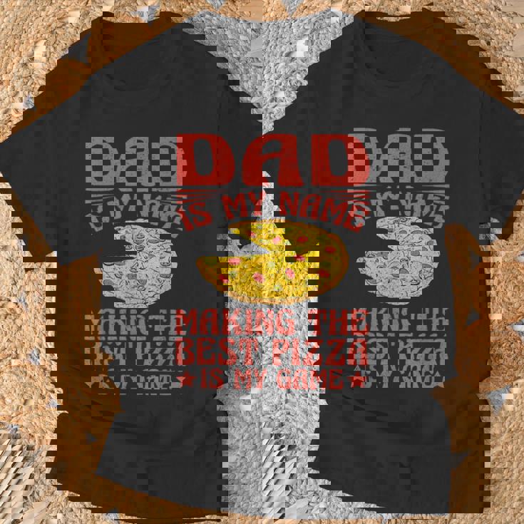 Dad Best Pizza Is My Game ピザ作り Tシャツ 高齢者への贈り物
