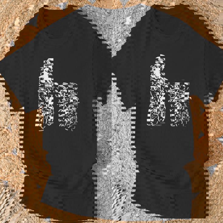 Dirt Bike Rider Motocross Uomo Gioventù Biker Papà Maglietta Regalos para ancianos