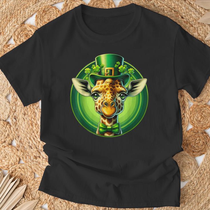 Drôle De Léprechaun Girafet Patrick Pour Enfants Hommes Et S T-Shirt Cadeaux pour les vieillards