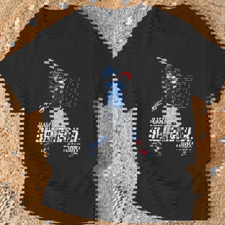 Dynamic Poseladimir Guerrero Jr Toronto Baseball Mlbpa Tシャツ 高齢者への贈り物