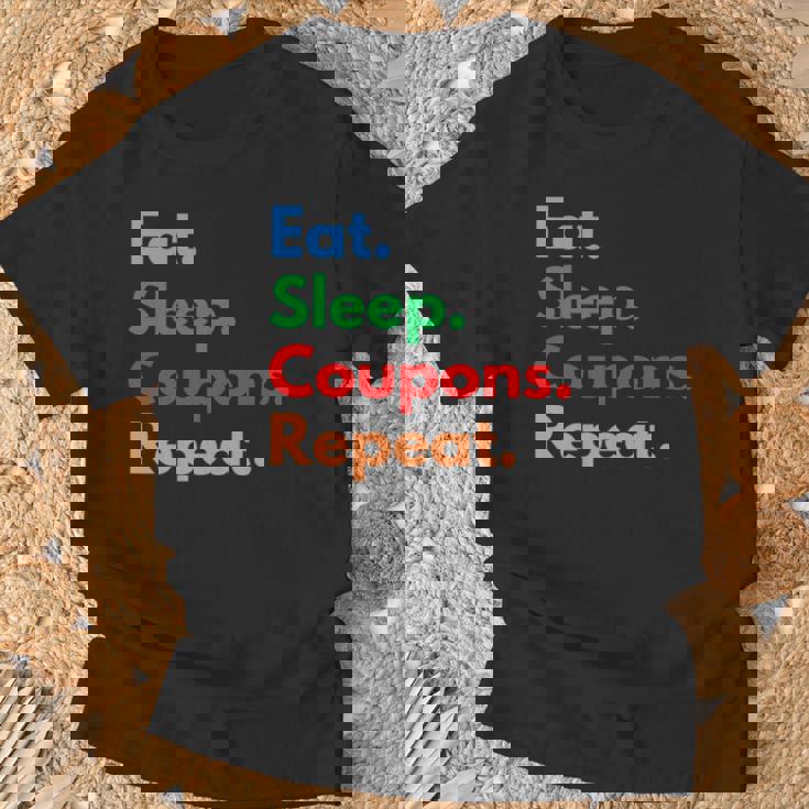 Eatleep クーポンリピート クーポンコレクター&クーポン愛好家 長袖tシャツ Tシャツ 高齢者への贈り物