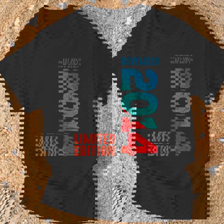 Edición Limitada 2014 Noviembre 2014 Año 2014 Retro 2014 Camiseta unisex Regalos para ancianos
