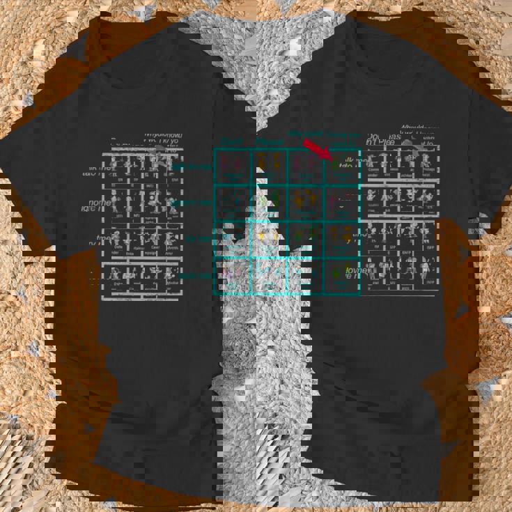 Enfj パーソナリティチャート インスピレーション グッズ Tシャツ 高齢者への贈り物